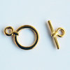 Toggle clasp 13x19mm gold