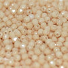 Firepolished 3mm - Chalk White Champagne Luster x50