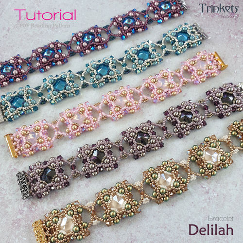 Beading pattern - Bracelet 'Delilah'