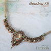 Beading kit - necklace 'Elizabeth' - Autumn