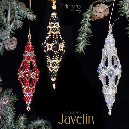 Patroon voor ornament 'Javelin' - Engels