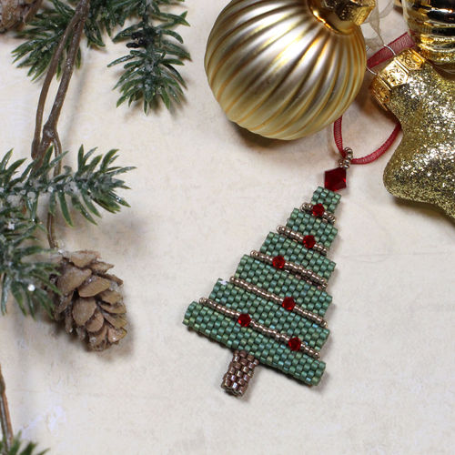 Beading pattern - Ornament 'Christmas Tree'