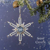Patroon voor ornament 'Snow Crystal' - Engels