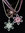 Rijgpatroon - Hanger 'Star Flower'
